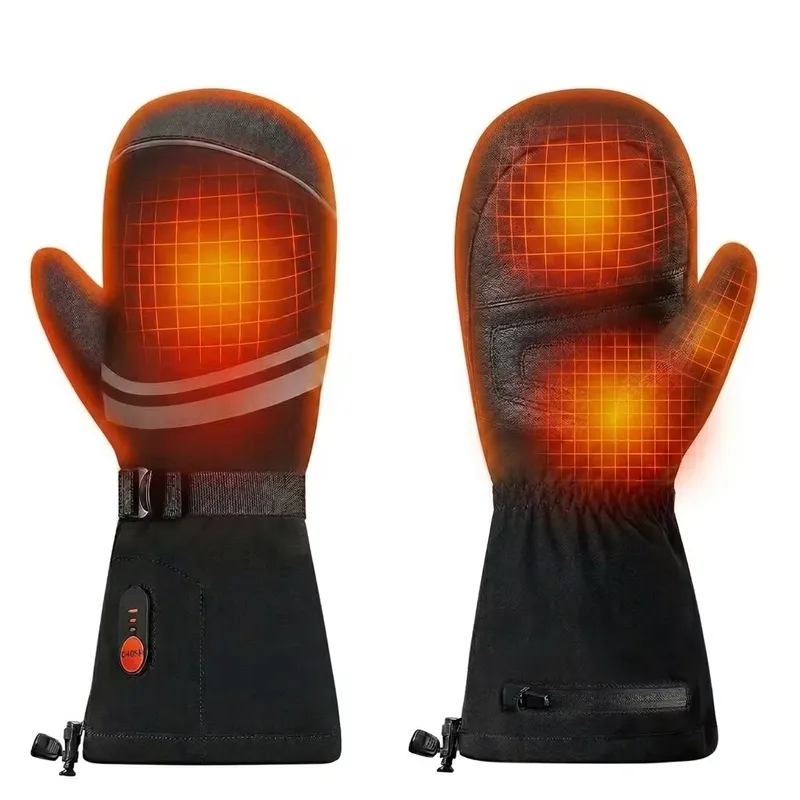Ski Glove Waterproof - 겨울 스키용 방수 충전식 발열 손목