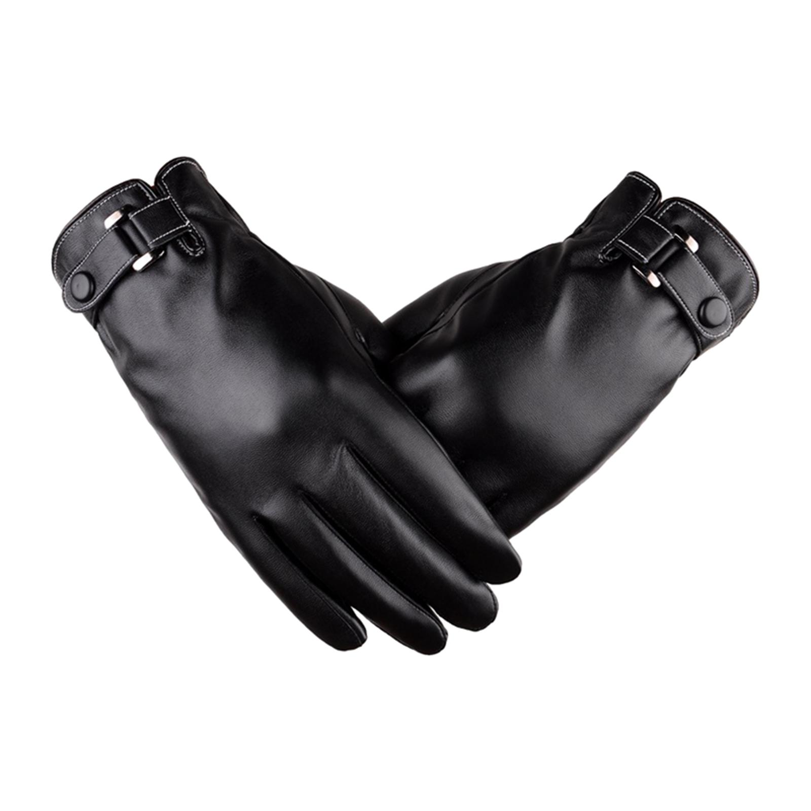 남성용 겨울 장갑 운전용 러닝용 오토바이용 터치스크린  - Leather Driving Glove 리뷰 및 가격