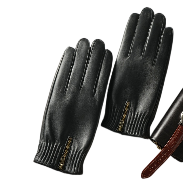 겨울용 두꺼운 따뜻한 레트로 스타일 장갑, 검은색 천연 - Leather Driving Glove 리뷰 및 가격