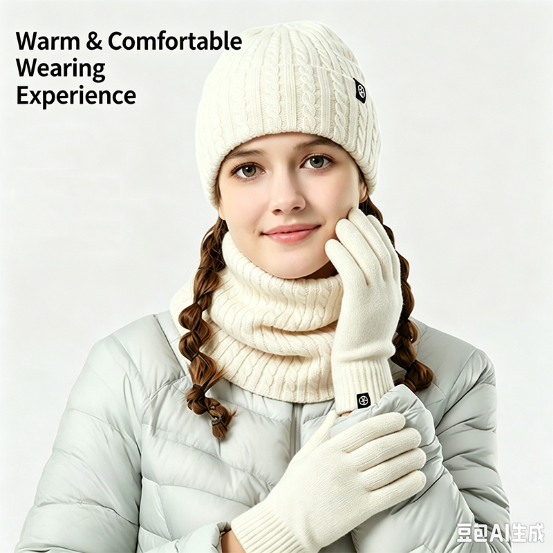 남성용 및 여성용 플리스 안감 모자, 스카프, 장갑 세 - Wool Glove Lined 리뷰 및 가격